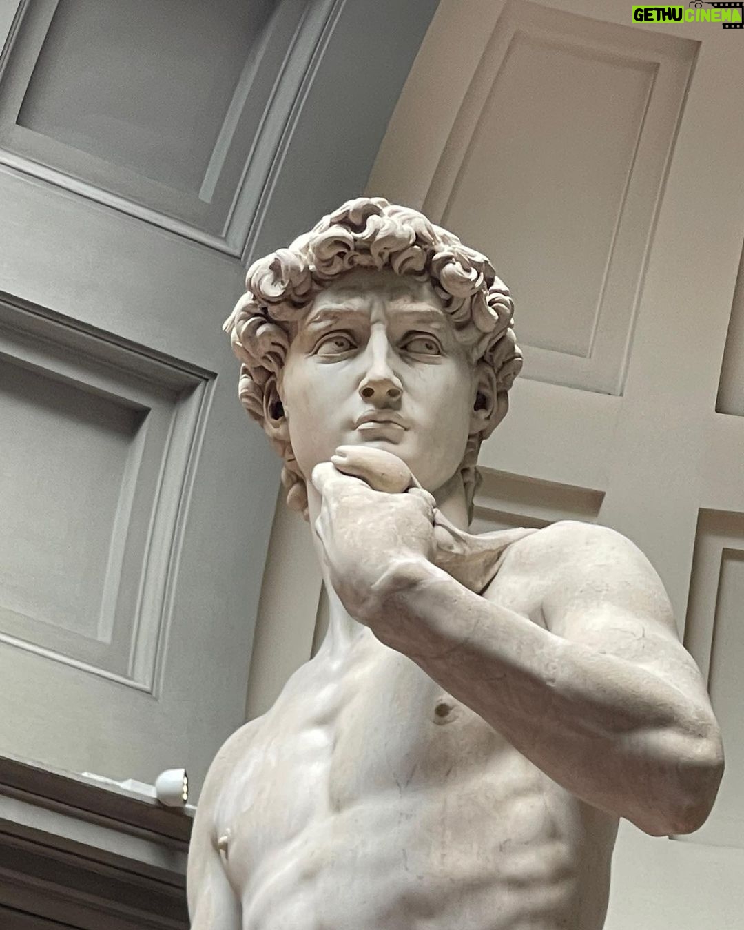 Maris Racal Instagram - you brave, brave guy. i finally saw you in person. 🤩 Galleria dell'Accademia di Firenze