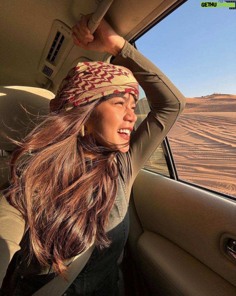 Maris Racal Instagram - took my breath away Dubai Desert Safari