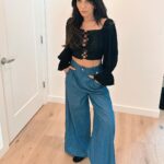 Marisol Nichols Instagram - If I had a uniform it would be jeans and black top. 🖤 #OOTD