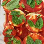 Marisol Nichols Instagram - Prepping dinner 🍅🍴 Baked eggplant with tomato and basil 😍✨ #MealTime