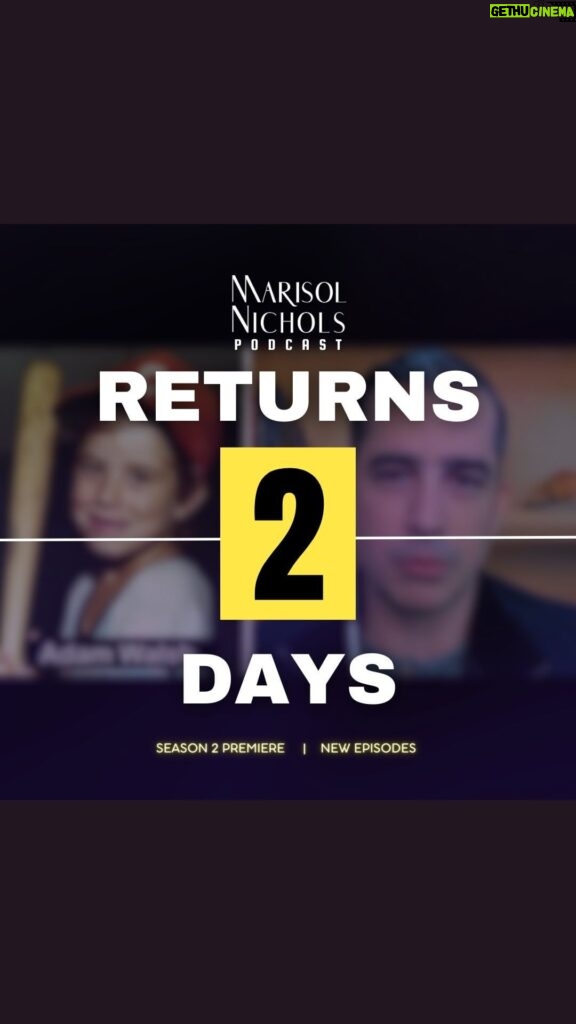Marisol Nichols Instagram - You could be the reason a child is reunited with their family. It only takes one person to make a difference. In our latest episode, we sit down with Callahan Walsh, Executive Director of the National Center for Missing and Exploited Children (@missingkids ). Together, we explore the power of social media in recovering missing children. 💙 Tune in this Wednesday AUGUST 16 🎧❤️ #helpfindthem #missingchildren #marisolnicholspodcast