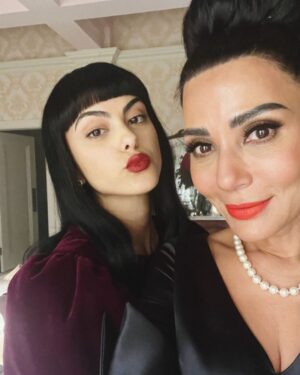Marisol Nichols Instagram - Can’t believe this was the last time I was on set ♥️ Happy birthday @camimendes