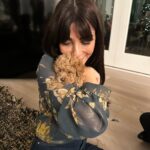 Marisol Nichols Instagram - Christmas came early!!! 🌲🌲🌲 Meet Butterscotch ♥️🐶♥️ I’m overwhelmed with happiness! #puppy #christmaspuppy #dogsofinstagram