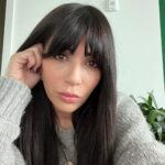 Marisol Nichols Instagram - When you stay home because your new puppy cries when you leave 🐶 Happy Monday everyone 🤍