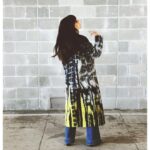 Marisol Nichols Instagram - Embracing winter with my favorite coat…it's not just about staying warm. #tuesdayvibe Jacket @ottodame Sweater @americanvintage_officiel Boots @zara
