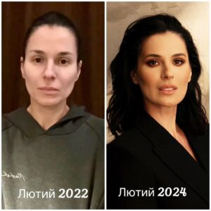 Mariya Efrosinina Instagram - Я не пам’ятаю, як записувала ті відеозвернення в перші дні вторгнення, які ви досі мені згадуєте.

 Пам’ятаю лише свій стан та думки тоді: «якщо все, що я вмію - це говорити, доторкатися до свідомості, пробивати в суть.. тож коли, як не зараз, застосувати все це - треба докричатися до людей, які в змозі вийти мільйонами на вулиці та зупинити диявола!»

Тоді я ще вірила, що вони - люди. Помилилася.

Люди - це Українці. 

В одну мить 24 лютого о четвертій ранку ми всі перестали ділитися на своїх та чужих і відчули себе єдиним організмом. З першого вибуху і до сьогодні ми обʼєднані лише однією ціллю - ніколи, ні в якому разі, не допустити навіть в думках, що ворог пануватиме на нашій землі. Всім болем, що він завдає нам протягом двох років, він лише обʼєднує нас в бажанні захищати нашу відокремленість та свободу. На щоденну нову «рану» кожного міста та селища ми знаходимо відповідь у вигляді єднання для зборів і допомоги.

НАЙГІРШЕ ВИЯВИЛО В НАС НАЙКРАЩЕ..