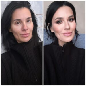 Mariya Efrosinina Instagram - Make up / No make up