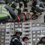 Mariya Efrosinina Instagram - 07.02.2024 russia attacked Ukrainian cities by 67 missiles.. Photos credit @dsns_ukraine @libkos @mvs_ua Ukraine Україна
