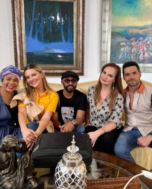 Marjorie de Sousa Instagram - Unos días maravillosos!!! 🥰🥰🥰 conocer un nuevo lugar de trabajo, 🥰😍con gente maravillosa, muchas gratas sorpresas en República Dominicana 😊😊😊😊 #laslloronas #muypronto #RepublicaDominicana #cine #latinos  @faustomata5 @ap_rojo @cheddyg @eleazargomez333