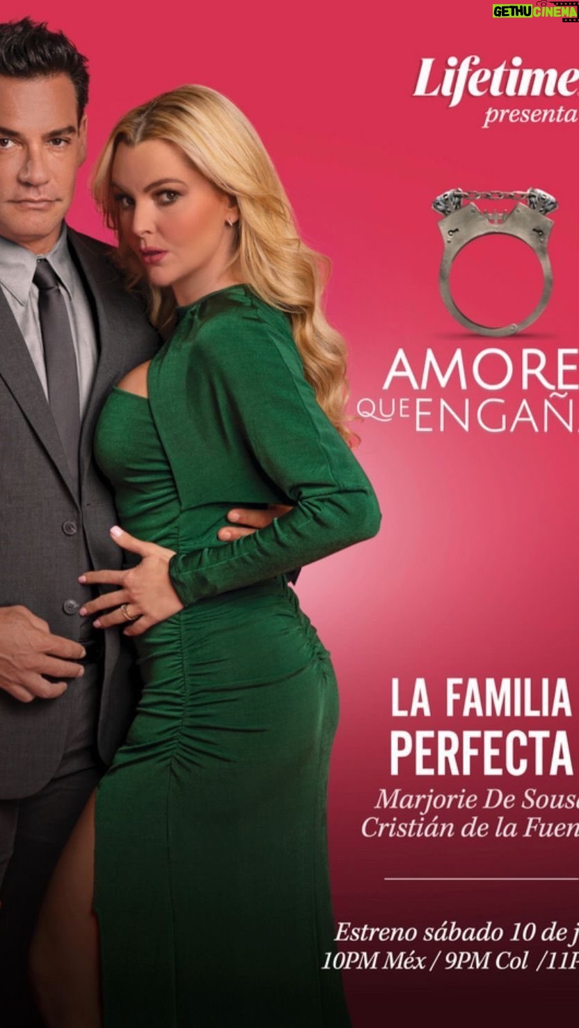 Marjorie de Sousa Instagram - Este próximo sábado 🥰conoceremos la historia de esta “familia perfecta” cuántos conocemos así ??? Los leo…. por @milifetime @sofiagarrido_cine @cesarsabroso @yahayrafilms @alepalomera1 @palomeragroup @mediaconceptspr #amoresqueengañan2