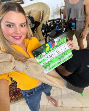 Marjorie de Sousa Instagram - Unos días maravillosos!!! 🥰🥰🥰 conocer un nuevo lugar de trabajo, 🥰😍con gente maravillosa, muchas gratas sorpresas en República Dominicana 😊😊😊😊 #laslloronas #muypronto #RepublicaDominicana #cine #latinos  @faustomata5 @ap_rojo @cheddyg @eleazargomez333