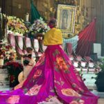Marjorie de Sousa Instagram - Mamita hermosa de Guadalupe 🙌🏻🙌🏻🙌🏻 Gracias, gracias, gracias. Dios y nuestra madre bendicen los hogares de cada uno de ustedes. #teamomadremia #portiyparati #teamamos 🥰 gracias @telemundo @omarfernandez31 @ssmester @ronalddaym @alepalomera1 @mediaconceptspr @elcamerinosaloon @mitzyofficial_ @delarosamakeup por este hermoso encuentro con nuestra madre. #diadelaguadalupe #teamo gracias mi hermoso hijo por siempre acompañarme ❤️ #Mati #juanDiego y a ti mami por estar junto a mi nuevamente #gloria #teamo 📸 @omarfernandez31