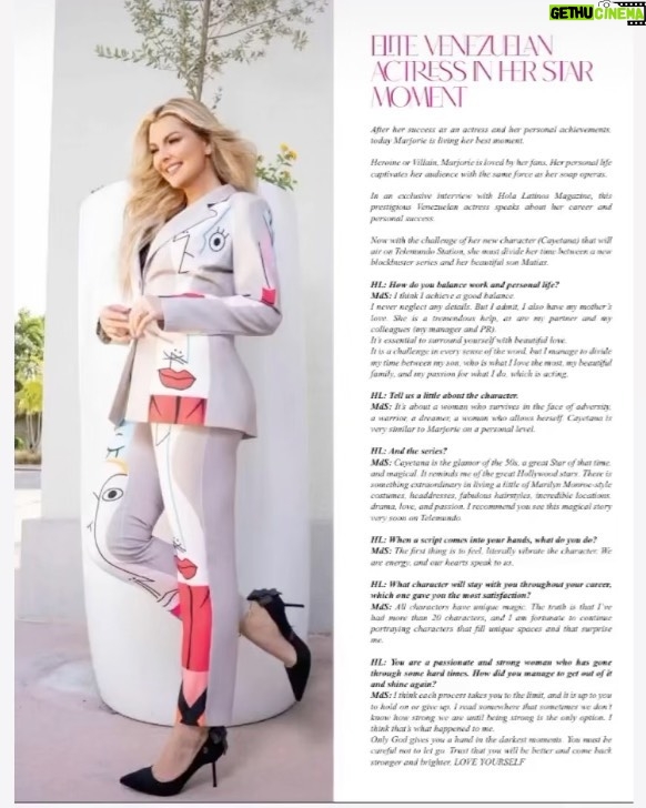 Marjorie de Sousa Instagram - ♾️❤️ @hl_mag