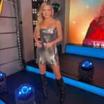 Marjorie de Sousa Instagram - Hoy en Hoy 😃🤩🥰 #EvaMontana @golpedesuertetv hoy 8:30 pm por @canalestrellas Televisa San Ángel