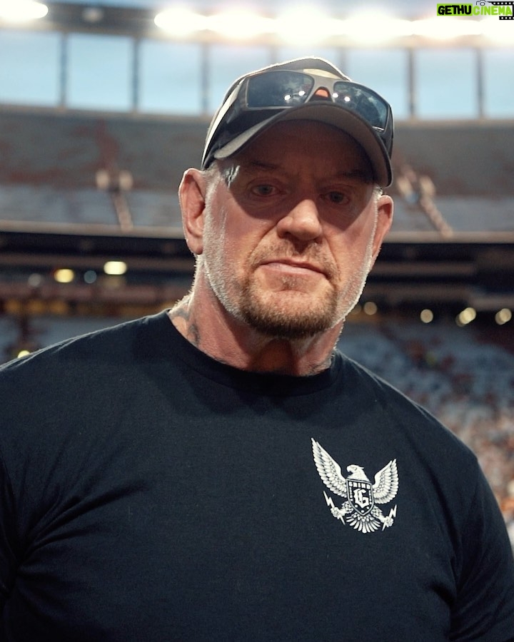Mark Calaway Instagram - The Undertaker is in the house 🤘 The University of Texas at Austin