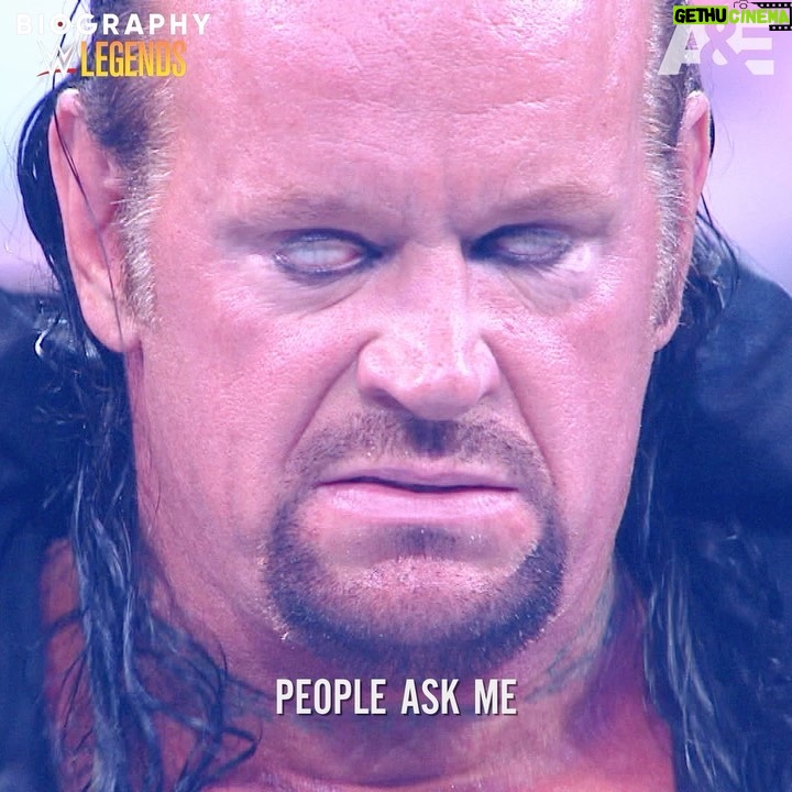Mark Calaway Instagram - One of nine original @WWEonAE Biography: WWE Legends… starting Sunday, July 10th at 8/7c on @AETV. #WWEonAE⚱️