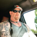 Mark Calaway Instagram - Monday vibe…back to the grind!! #workout #thegrindathletics #blueotterpolarized #Texas #fordf250 My Truck