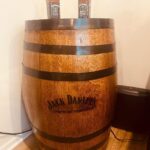 Mark Calaway Instagram - You know you’ve consumed a lot of Jack Daniels in your day when the fine folks in Lynchburg send you your own barrel!! Very grateful! This will definitely be well displayed in my home! I wonder how many times the BSK could have filled it through the years!?! #jackdaniels #jackdanielsdistillery #lynchburgtennessee #BSK #tradition #wwe At The House