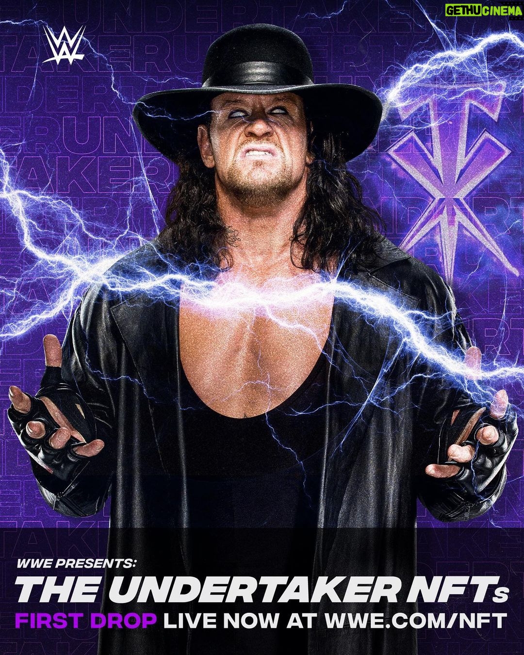 Mark Calaway Instagram - Limited edition NFTs are NOW available. #WrestleMania WWE.com/NFT ⚰️
