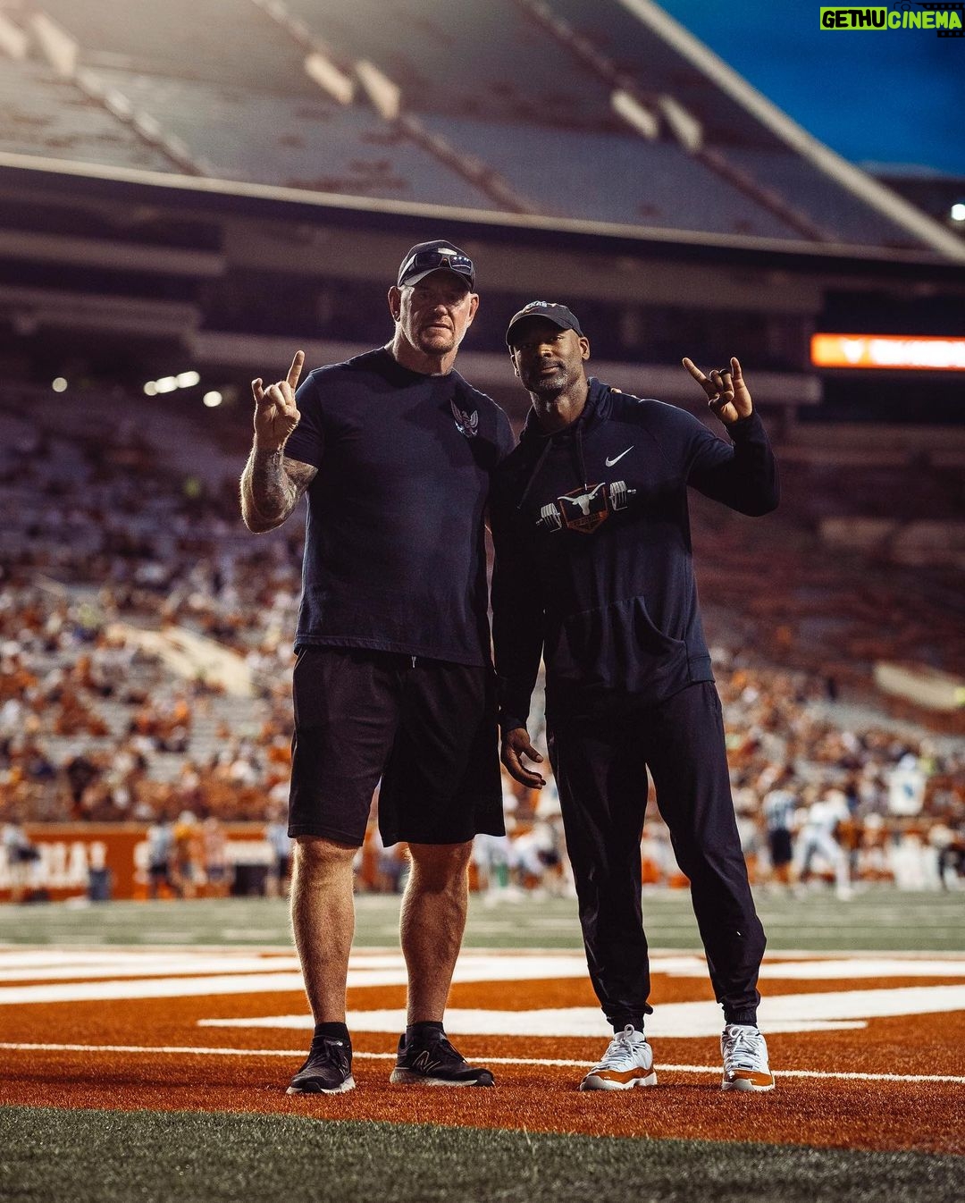 Mark Calaway Instagram - The Undertaker is in the house 🤘 The University of Texas at Austin