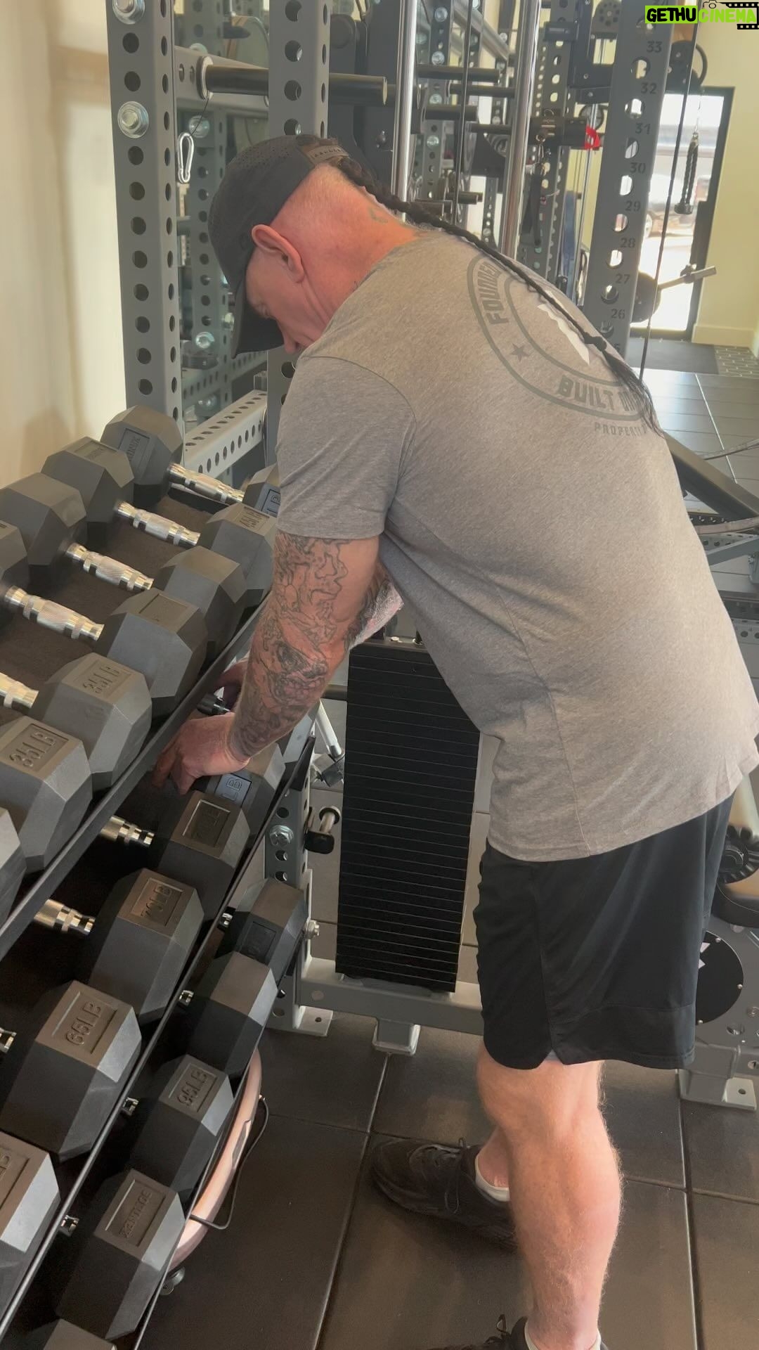 Mark Calaway Instagram - Digging holes and taking souls requires strength that can only be obtained from 1st Phorm! @1stphorm #iam1stphorm