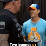 Mark Calaway Instagram - Just @johncena and @undertaker talking it up 👀