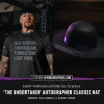 Mark Calaway Instagram - I will never rest in peace. Our newest Mark Calaway aka the @undertaker x Nine Line Apparel design is LIVE! Every purchase enters you in a chance to win an Undertaker classic hat, autographed by the Deadman himself. Shop through the link in our bio. #ninelineapparel #undertaker #markcalaway #deadman #wwe United States
