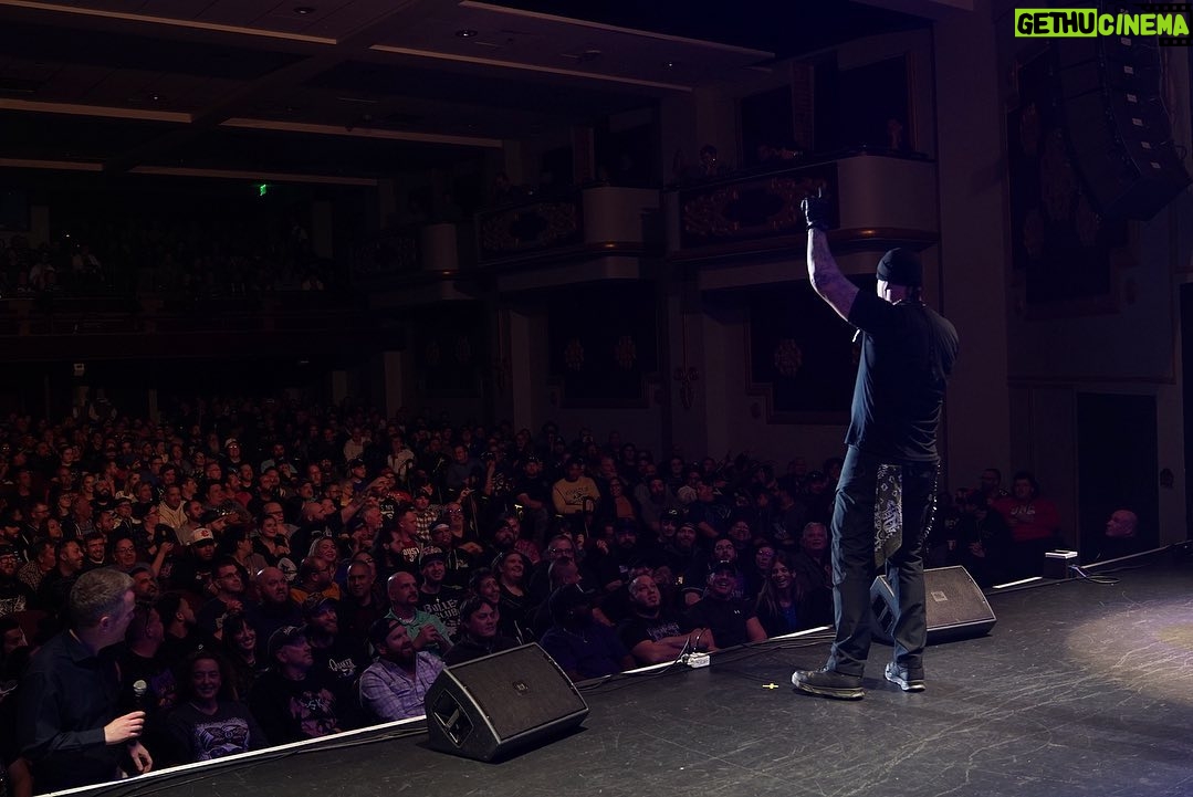 Mark Calaway Instagram - Huge shoutout to everyone in attendance for last night’s show in Clearwater and a big thank you to @bilheimercap for having me…it was a blast! ⚱️ Capitol Theatre (Clearwater, Florida)