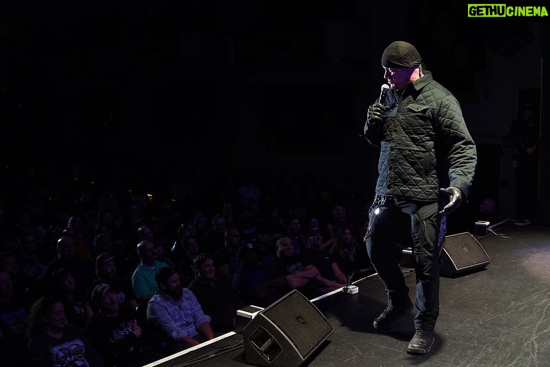 Mark Calaway Instagram - Huge shoutout to everyone in attendance for last night’s show in Clearwater and a big thank you to @bilheimercap for having me…it was a blast! ⚱️ Capitol Theatre (Clearwater, Florida)