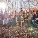 Mark Calaway Instagram - A fun couple of days in the woods with good friends! We were successful on getting our buddy Mark AKA the @undertaker his first black bear! 🐶 🐻