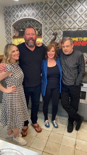 Mark Hamill Instagram - #TheMACHINEmovie is hitting THEATERS this weekend. New #SomethingsBurning with the Hamills is out now