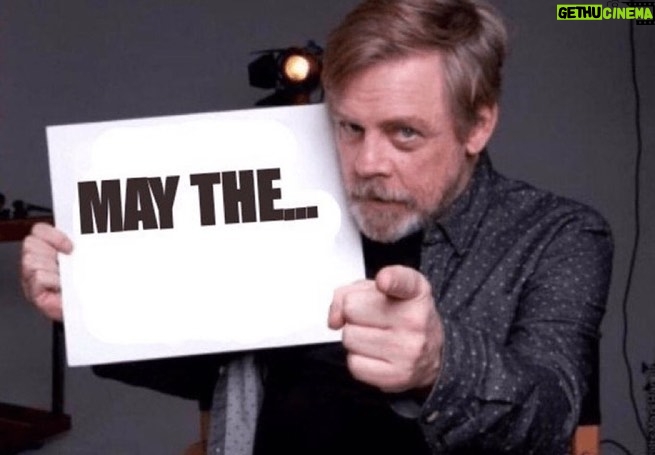 Mark Hamill Instagram - May The First Be A Good Day To Remember That Time I Did The 'May The' Calendar