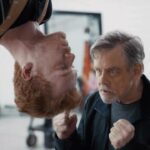 Mark Hamill Instagram - #ad Always willing to give advice to a fellow Jedi Knight. Now where can I get my hands on two lightsabers? #StarWarsJediSurvivor @eastarwars Styling: @chelseahamill @ragandbone Hair/Makeup: @colleendominique