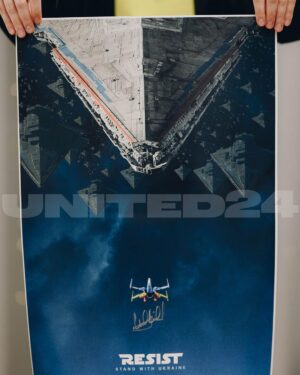 Mark Hamill Instagram - March 24 is the last day when you can win one of the 10 posters signed by the legendary @markhamill. A small blue and yellow spaceship, shown on these posters, resists the entire space fleet under the russian flag — for over 12 months, 9 years and several centuries.

To partake in the draw, you need to donate $100 (3657 UAH) or more for RQ-35 Heidrun reconnaissance drones to support Ukrainian defenders: https://u24.gov.ua/dronation

We thank Mark and everyone who joins our ambassador’s fundraiser for their support! 

🇺🇦

24 березня — останній день розіграшу 10 плакатів з підписом легендарного Марка Гемілла, на яких маленький синьо-жовтий корабель протистоїть космічному флоту імперії під російським прапором. Вже понад 12 місяців, 9 років і кілька століть.

Щоб взяти участь, потрібно зробити внесок від 100 доларів (3657 грн) на розвідувальні дрони RQ-35 Heidrun для українських захисників.

Дякуємо Марку та всім, хто долучається до збору нашого амбасадора, за підтримку!