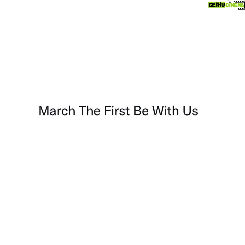 Mark Hamill Instagram - March The First Be With Us