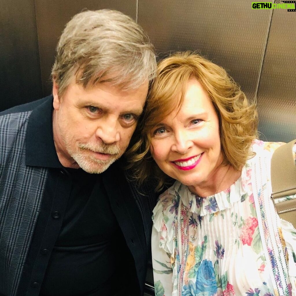 Mark Hamill Instagram - For my one & only, Marilou: 🎂 Sending you all our love on your special day from @NathanHamill, @griffin_hamill_, @ChelseaHamill, #HamillFurballs (Millie, Mabel & Trixie) & yours truly. ❤️
