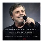Mark Hamill Instagram - TOMORROW! Join me and @Scener for a THE SANDMAN watch party of "The Sound of Her Wings" with special guests from the cast and creators. @thesandmanofficial #TheSandman #DreamALittleDreamWithMe 😶‍🌫️😴💤💤💤