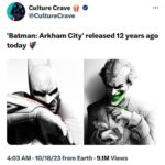 Mark Hamill Instagram - 12 years & a day ago today. Freed from the constraints of television's Standards & Practices Dept. (TV censors) & aimed at a more mature audience, the Arkham trilogy was dark, gritty & extremely violent. This was a whole new Joker for me. 🦇vs 🃏