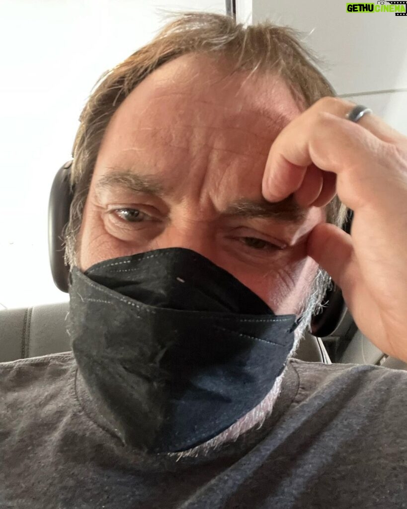 Mark Sheppard Instagram - On my way, Paris… Taking the long way round! #spnfamily