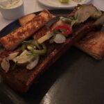 Mark Sheppard Instagram – Unbelievable Porterhouse, bone marrow, whipped potatoes and wild mushrooms @marketsteersteakhouse @chefkatcrook