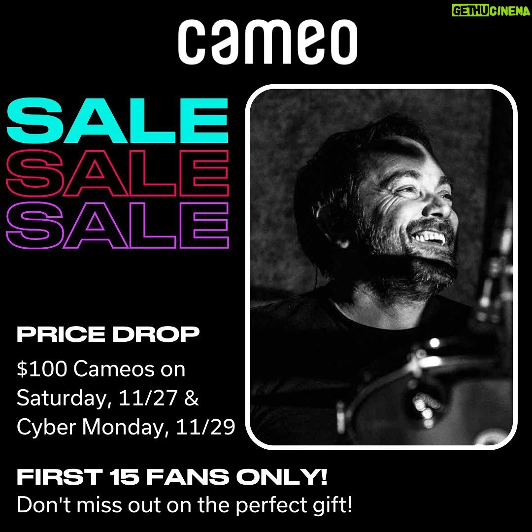Mark Sheppard Instagram - https://www.cameo.com/marksheppard