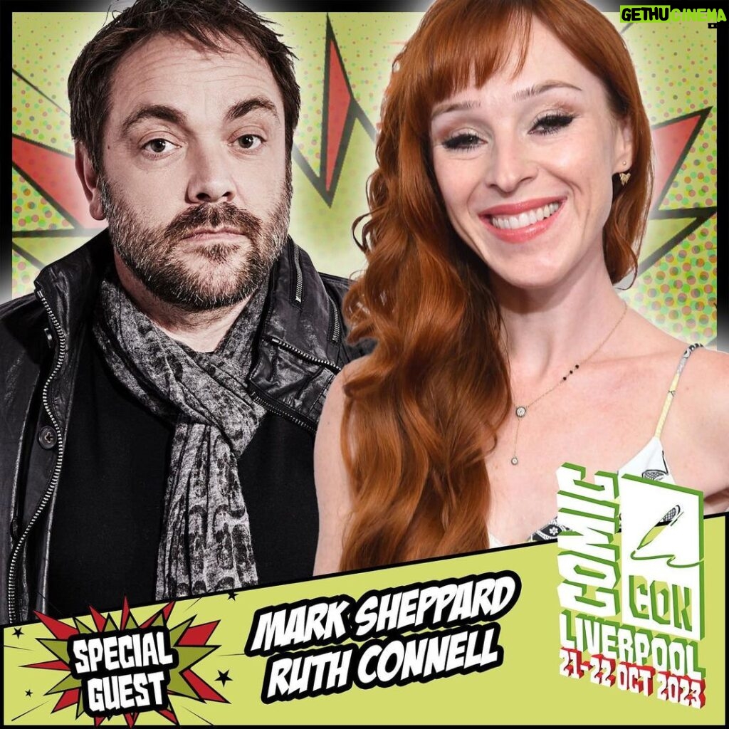 Mark Sheppard Instagram - Even better! Join @ruthie_connell and I @monopolyevents Liverpool #spnfamily