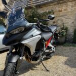 Mark Sheppard Instagram - And the adventure begins… Thank you to Al Jones @ducatiuk @ducati for the amazing loaner… #multistradav4s