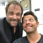 Mark Sheppard Instagram - Find a person who looks at you like @misha looks at me… Happy Birfday old friend. #spnfamily
