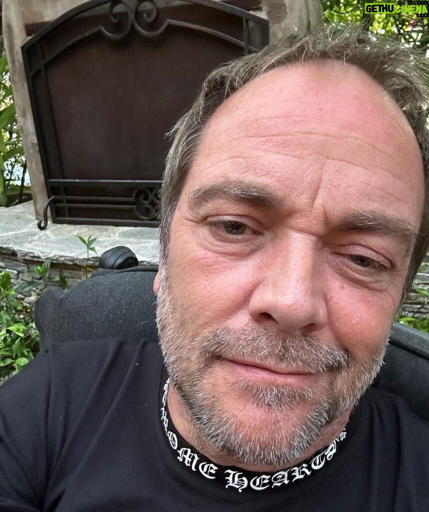 Mark Sheppard Instagram - So. Nasty little bout with skin cancer. Started as an ingrown… ended as an 8in wide gash in my belly. Squamous but not from sun damage. Moral of the story - “leave it, it’ll get better” apparently doesn’t work on me. #spnfamily