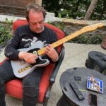 Mark Sheppard Instagram - Thank you @fenderbilly and my friends @fender. Amazing Brent Mason Tele! Now to learn the B-bender...