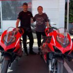Mark Sheppard Instagram - I bet there’s gonna be some interesting comments about this friendship... JC/Crowley... #spnfamily Ducati Newport Beach