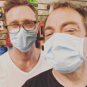Mark Sheppard Instagram - Socially appropriate bike shopping. @studiocyclecompany with @d.sawa