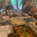 Mark Sheppard Instagram - Incredible birthday dinner catered by @sweets2savory and my old friend, chef @timabell 8hr smoked short ribs, caprese, lump crab cakes and soft-shells and an amazing meringue cake! Thank you!