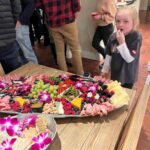 Mark Sheppard Instagram - Isabella getting into the amazing food provided by @sweets2savory for our @thecwwalkerindependence viewing party! The only people we go to when we need incredible catering- they are the best! We love you guys #sweets2savory #catering #viewingparty #babysheppard